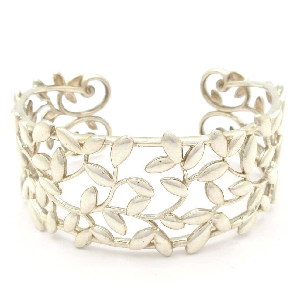 Tiffany & Co. Olive Leaf Cuff Bangle